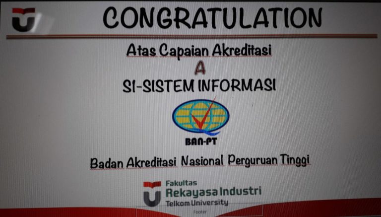 S1- Sistem Informasi Raih Akreditasi A