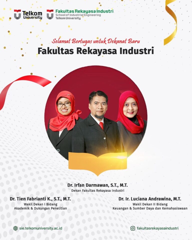 Serah Terima Jabatan Dekan & Wadek II Fakultas Rekayasa Industri
