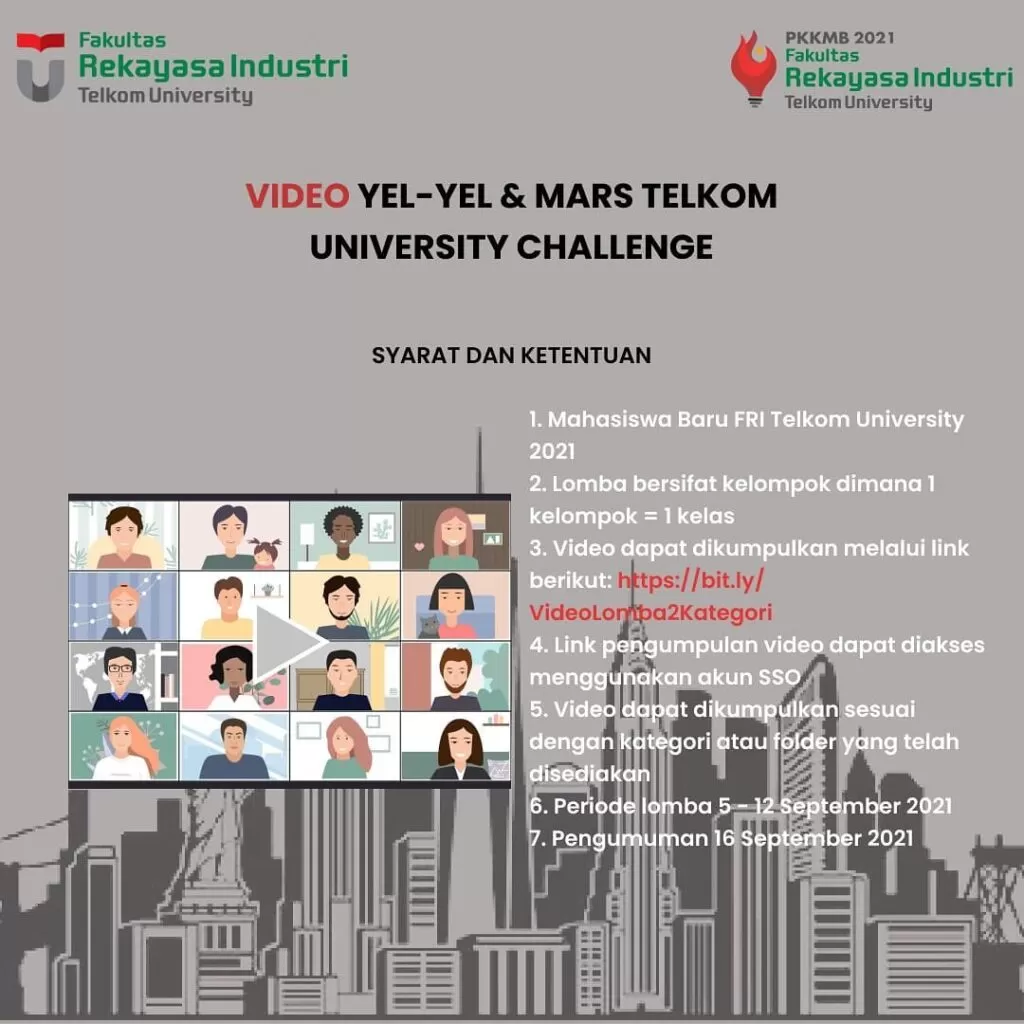 Lomba Video Yel-yel dan Mars Telkom University