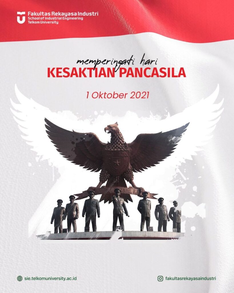 Memperingati Hari Kesaktian Pancasila | School Of Industrial And System ...