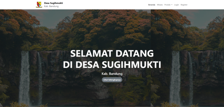 Siap Melangkah ke Era Digital, Desa Sugihmukti Luncurkan Website untuk Promosi Potensi Lokal 