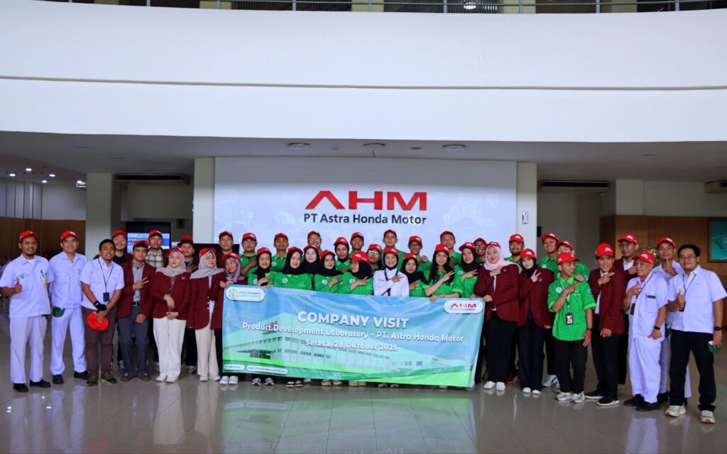 Menjejak Dunia Industri: Mahasiswa FRI Mempelajari Rekayasa Industri di Pabrik PT Astra Honda Motor