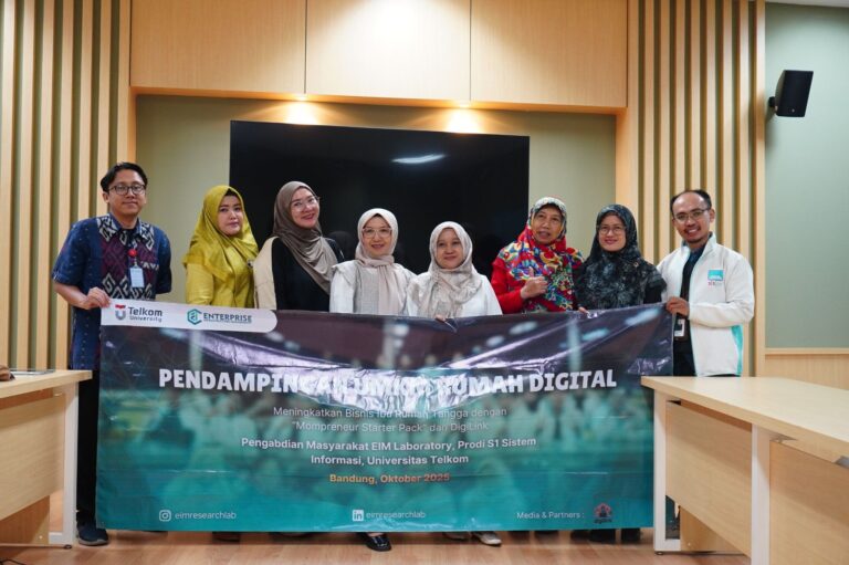 Pemberdayaan Ibu Rumah Tangga melalui Pendampingan UMKM Rumah Digital Berbasis DigiLink