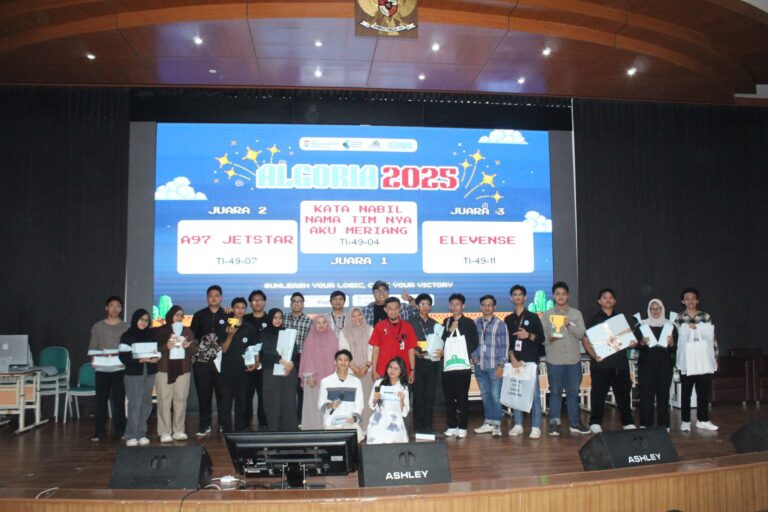 Puncak Algoria 2025, Final Kompetisi Algoritma dan Pemrograman Digelar Meriah