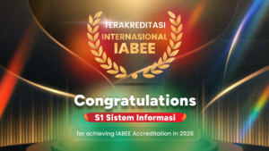 Program Studi S1 Sistem Informasi Peroleh Akreditasi Internasional IABEE Tahun 2026