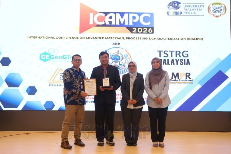 Dosen FRI Tel-U Raih Capaian Internasional di ICAMPC 2026